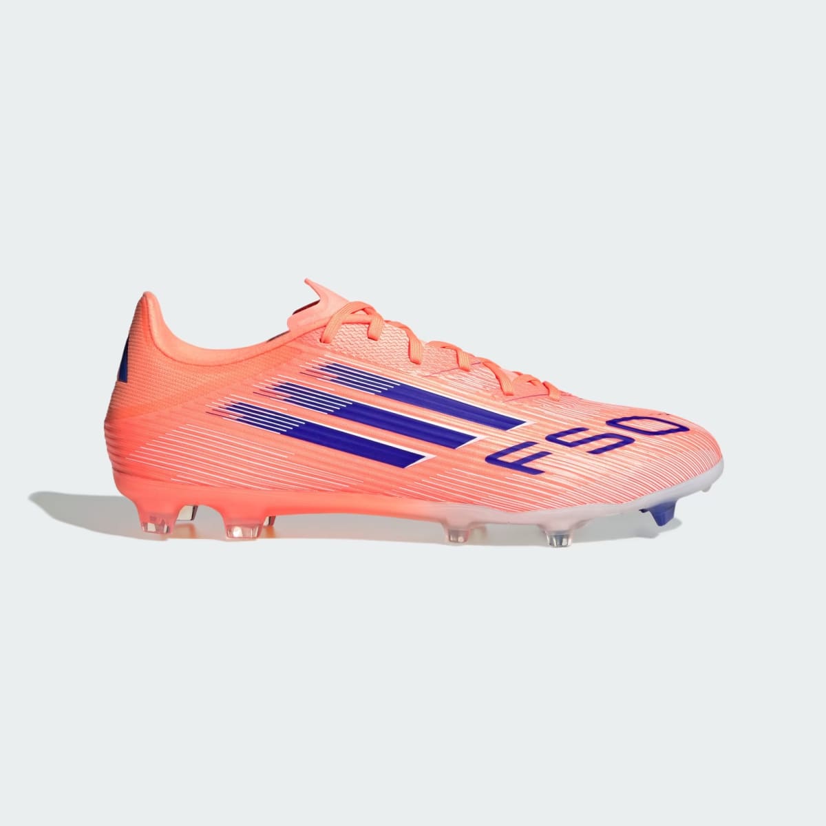Zapato de Fútbol Adidas F50 League Multiterreno Beam Orange / Lucid Blue / Cloud White2