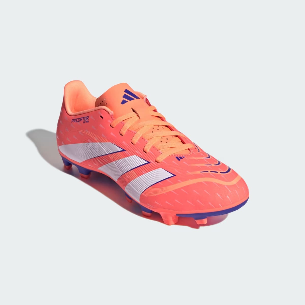Zapatos de Fútbol Adidas Predator Club Terreno Firme/Multiterreno Signal Coral / Cloud White / Beam2