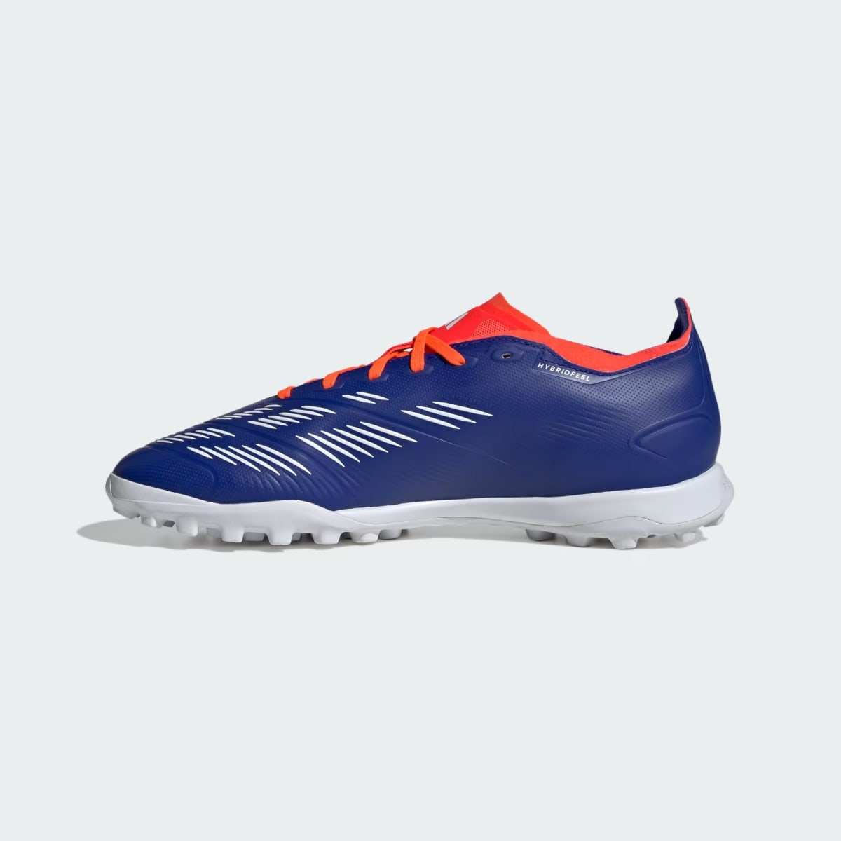 Zapatos de Fútbol Adidas Predator League Pasto Sintético Lucid Blue / Cloud White / Solar Red8