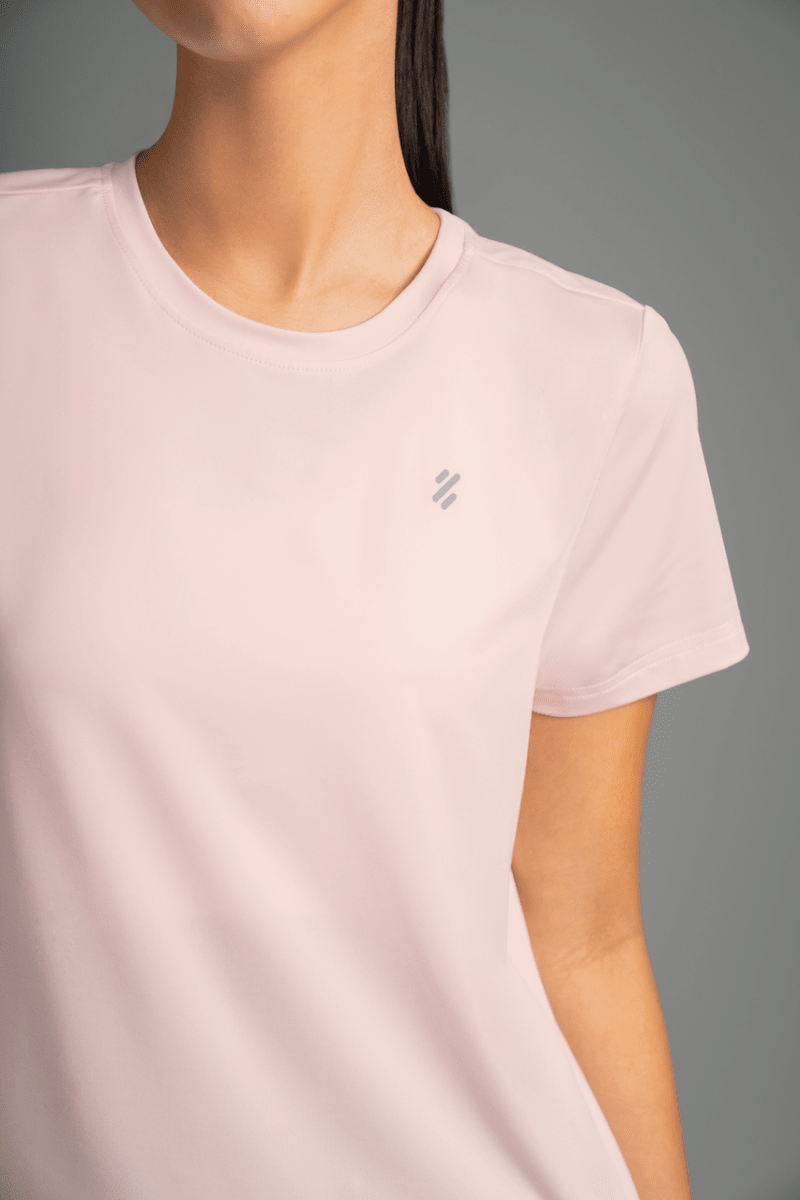 Ultimate Polera MC Sport Mujer Pink2