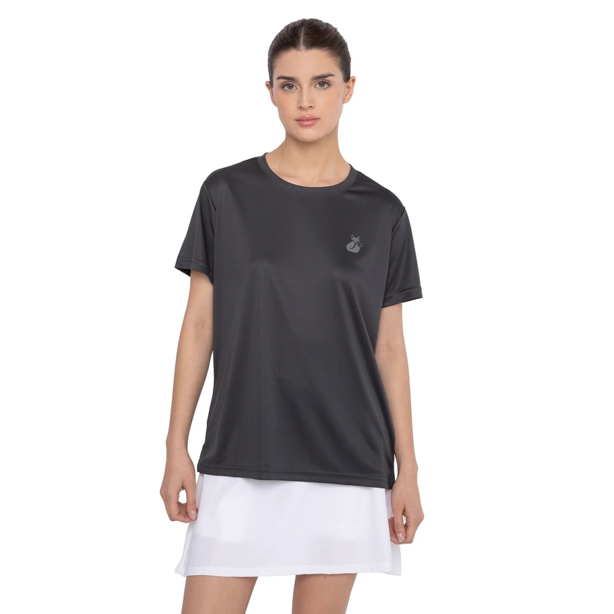 Polera Khombi Mujer Tilki Temel Grey W26S4