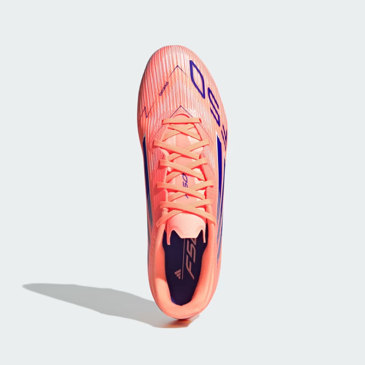 Zapato de Fútbol Adidas F50 League Multiterreno Beam Orange / Lucid Blue / Cloud White3