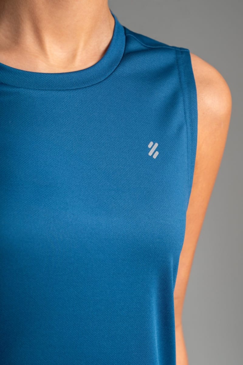 Ultimate Polera SM Sport Mujer Oil Blue3