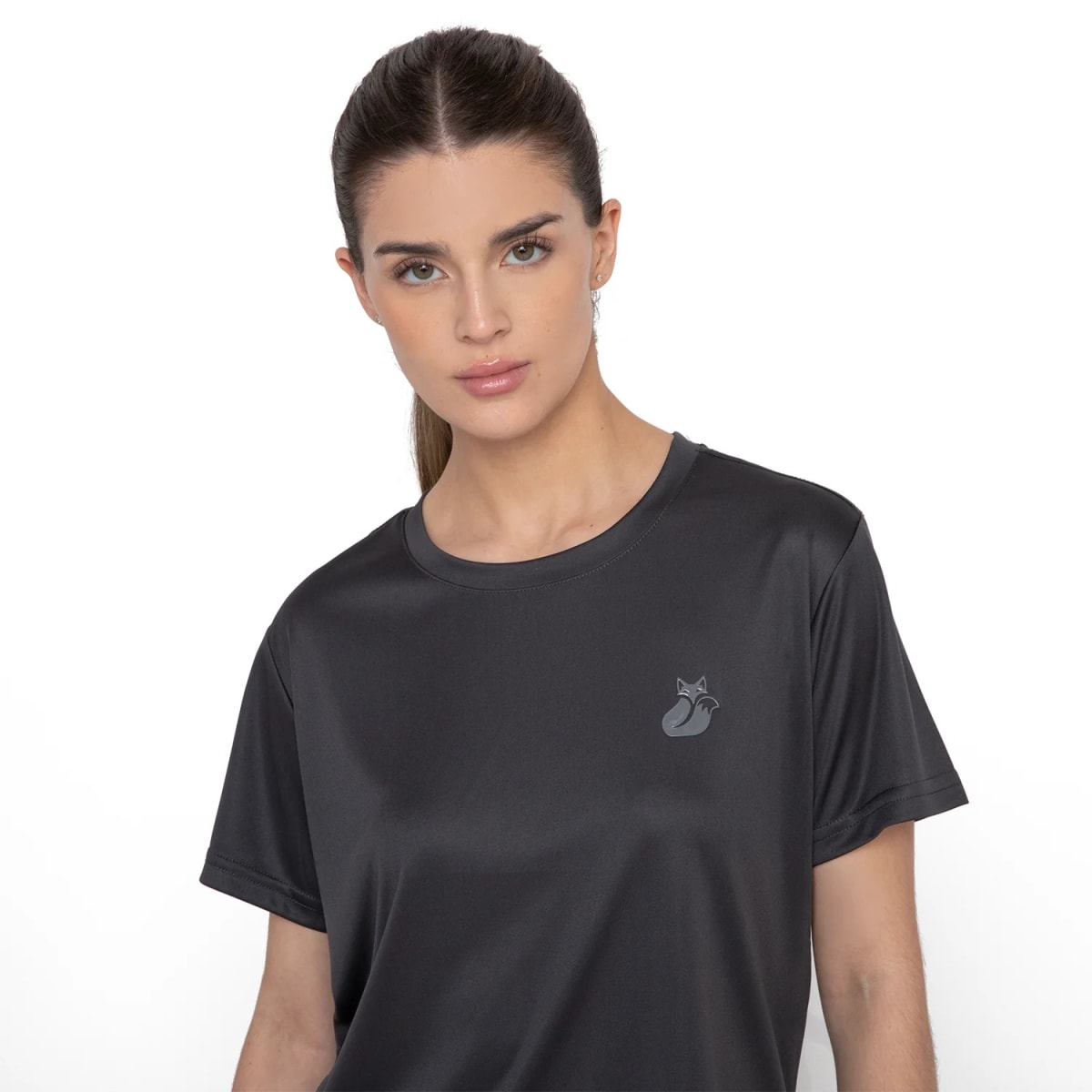 Polera Khombi Mujer Tilki Temel Grey W26S5