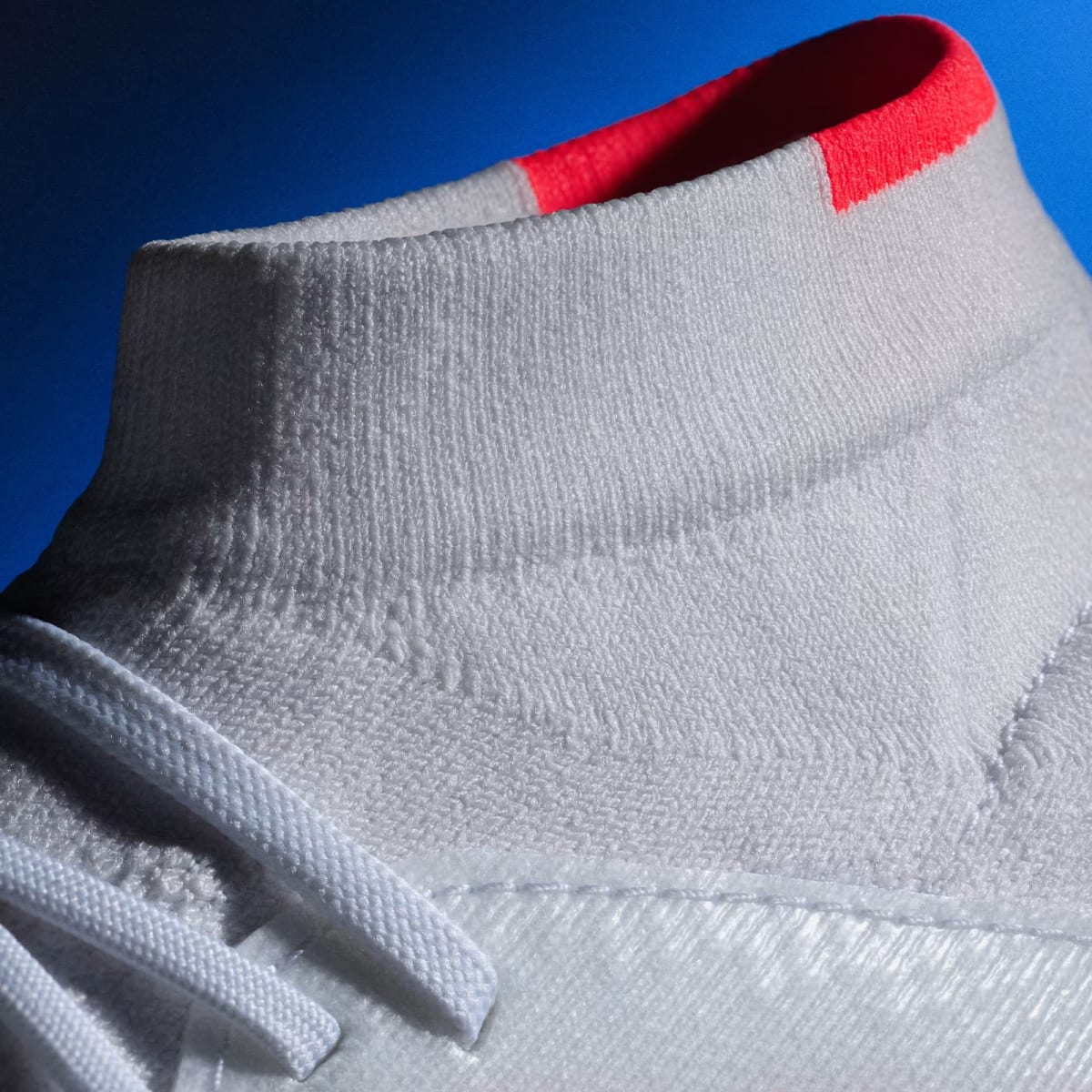 Zapato de Futbol Adidas F50 Elite Corte MedioTerreno Firme Cloud White / Lucid Blue / Solar Red10