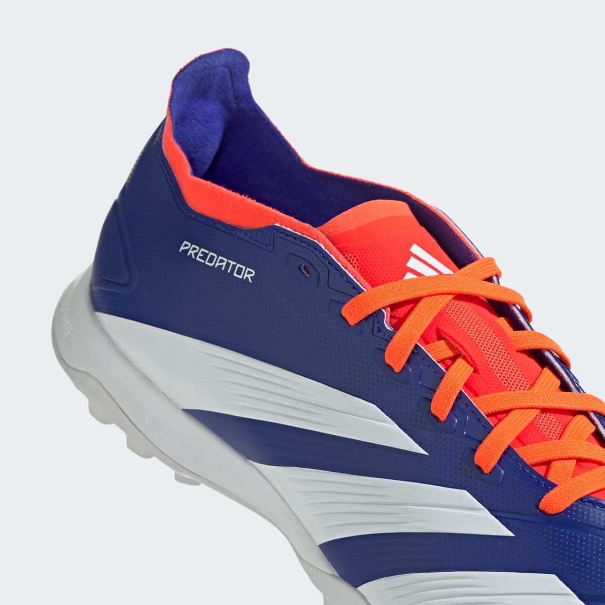 Zapatos de Fútbol Adidas Predator League Pasto Sintético Lucid Blue / Cloud White / Solar Red10