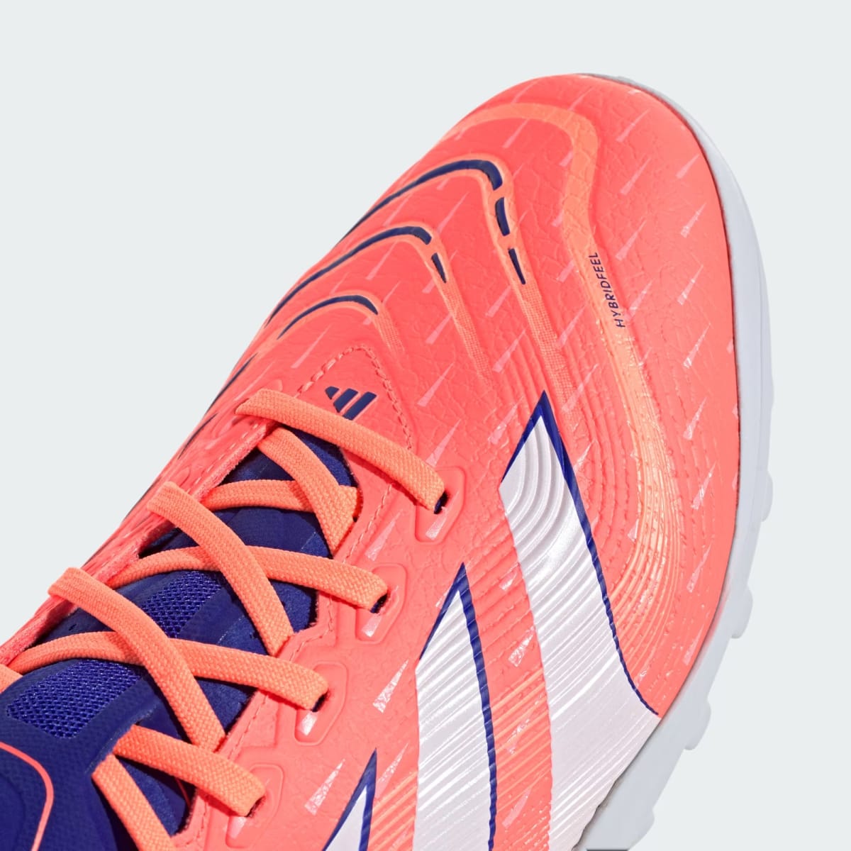 Zapatos de fútbol Adidas Predator Pasto Sintético Signal Coral / Cloud White / Beam Orange5