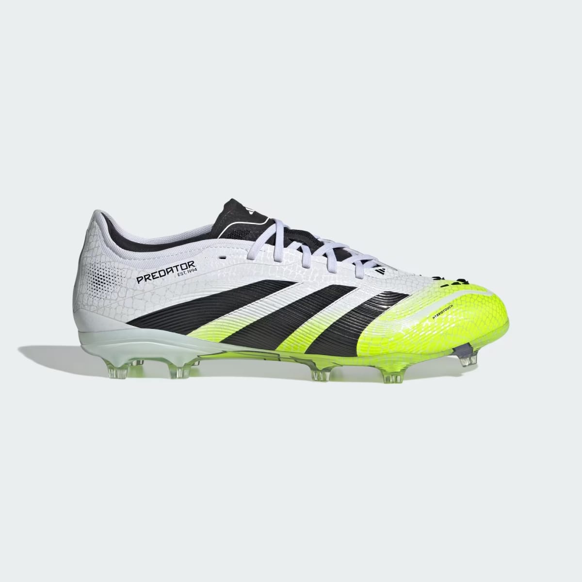 Zapato de Futbol Adidas Predator Pro FC Cloud White / Core Black / Lucid Lemon2