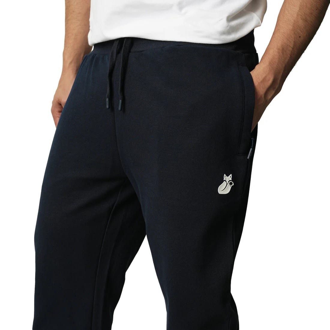 Pantalon Cotton Straight Tilki Lehinde Navy M26S3