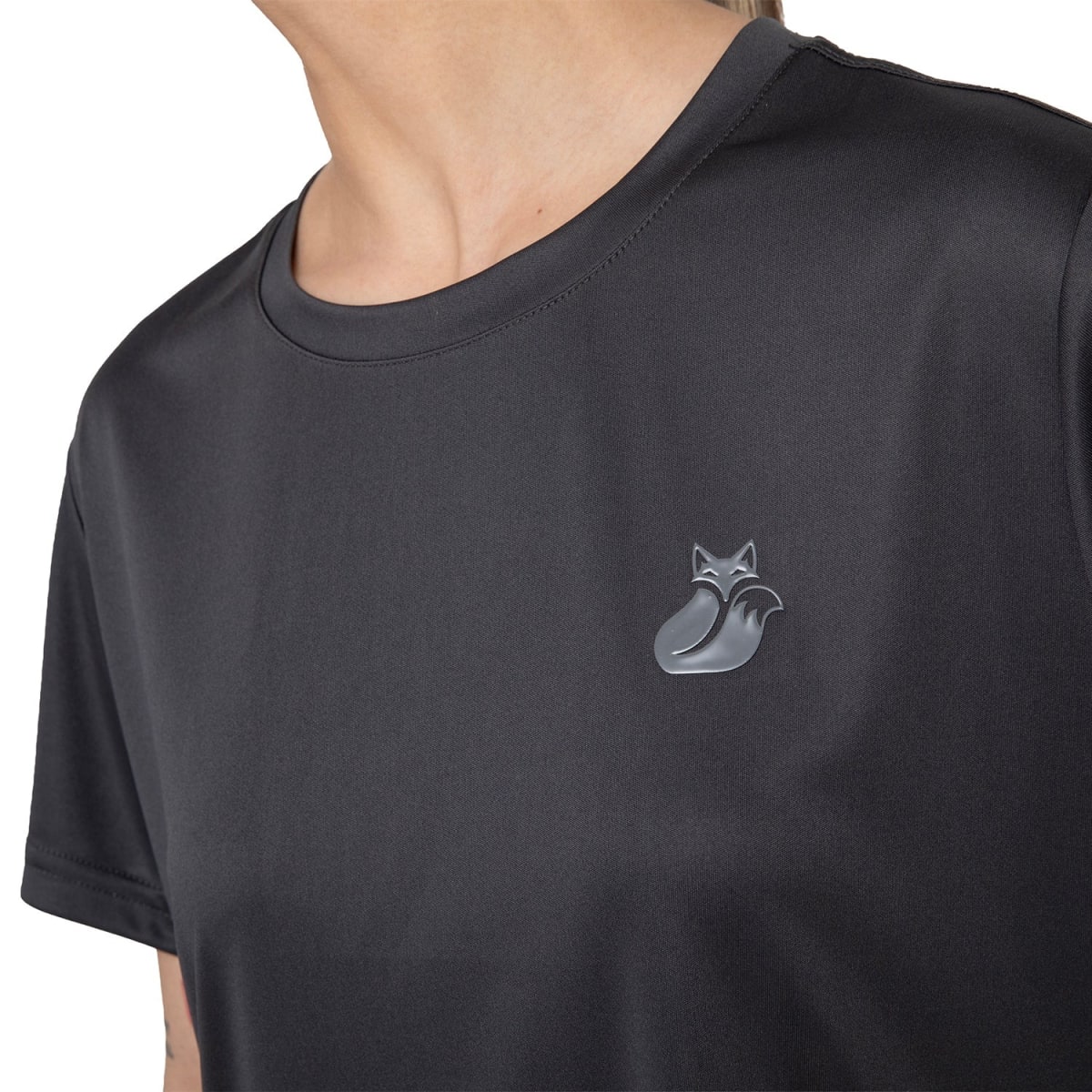 Polera Khombi Mujer Tilki Temel Grey W26S6