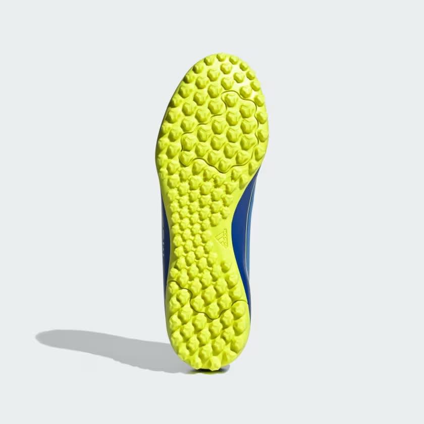Zapato de fútbol Adidas F50 Messi Club Pasto Sintético Royal Blue / Solar Yellow / Semi Blue Burst12
