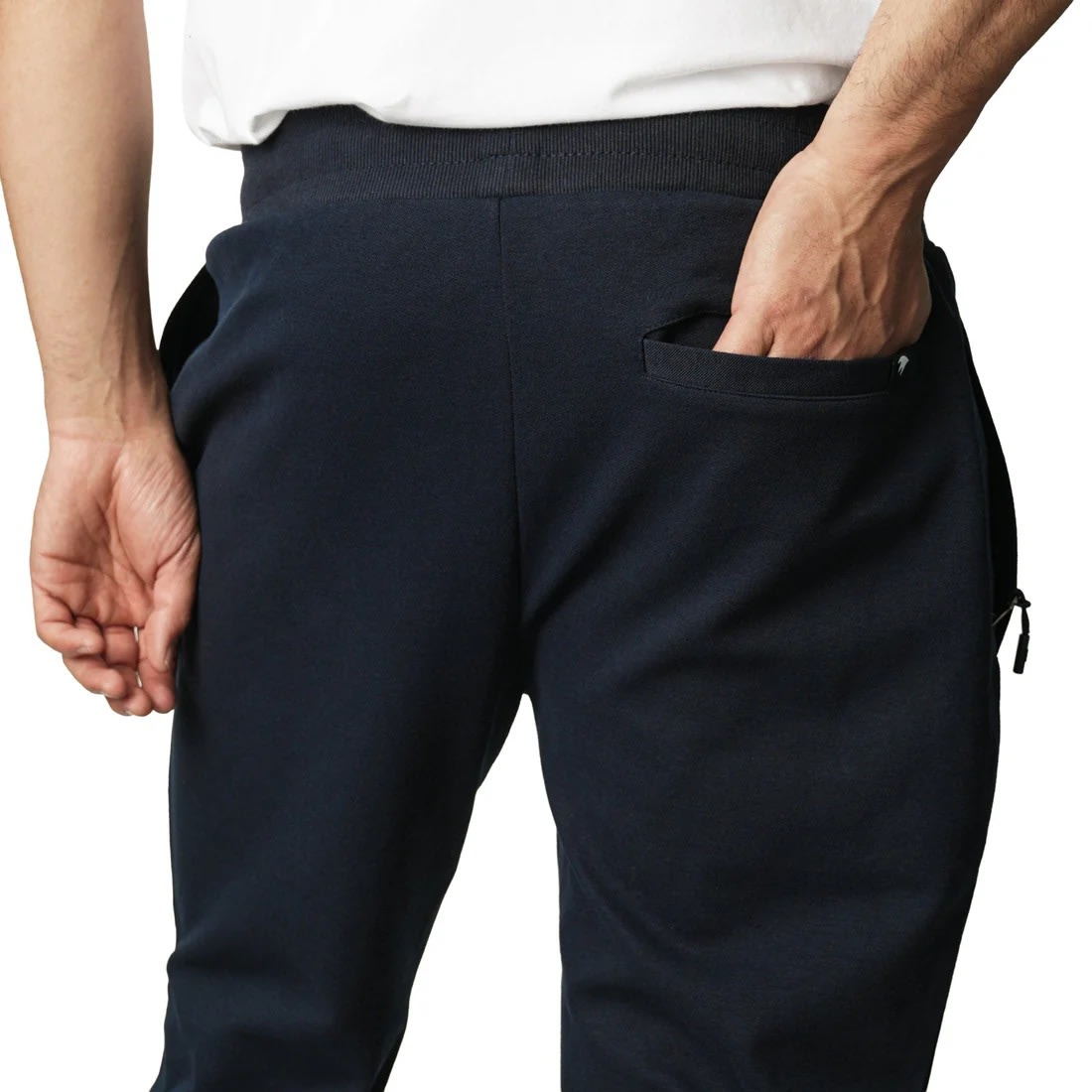 Pantalon Cotton Straight Tilki Lehinde Navy M26S5