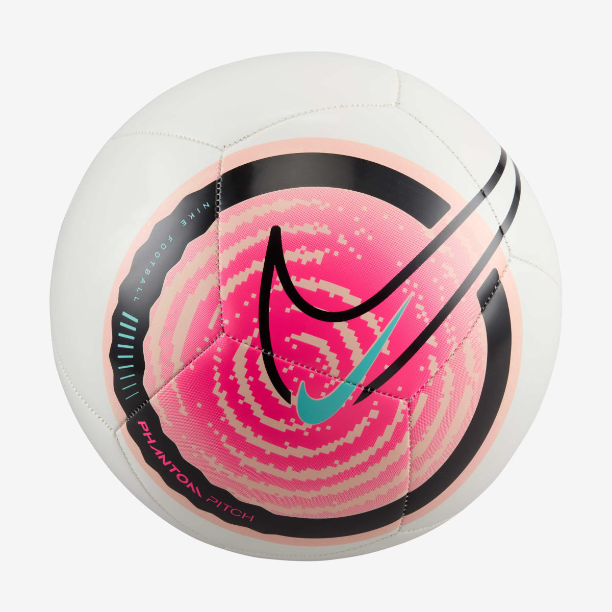 Pelota Fútbol Nike Phantom Pitch Blanco Rosa1