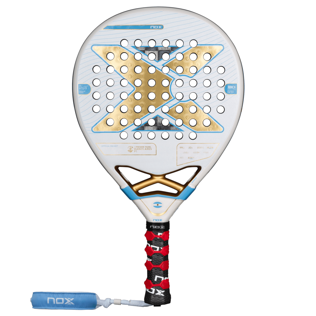 Pala Padel Nox AT10 Luxury Genius 18K Alum Buenos Aires Exclusive Edition 20261