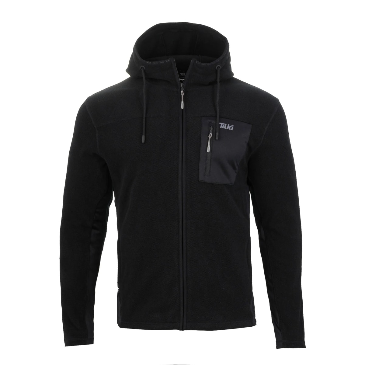 Polar Full Zip Hood Pro Tilki Black/Black1