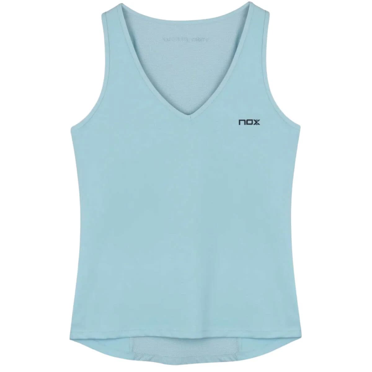 Polera Nox Mujer Tirantes Pro Fit Sky Blue1