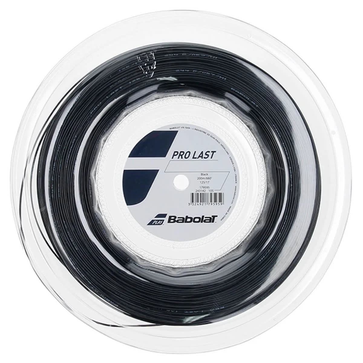 Rollo de Cuerda Babolat PRO Last Black (200m) 1.301