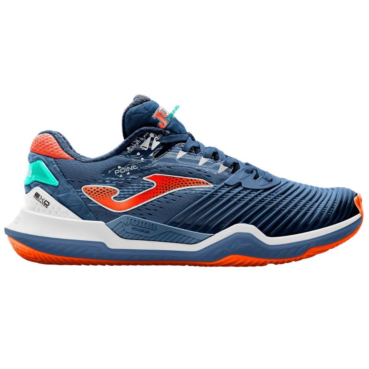 Zapatilla Joma T.Point 2303 Azul Rojo1
