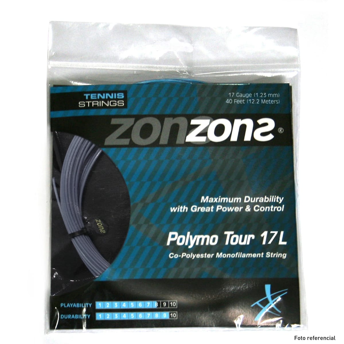 Set Cuerda  Polymo Tour 17 Silver (1.23MM)1