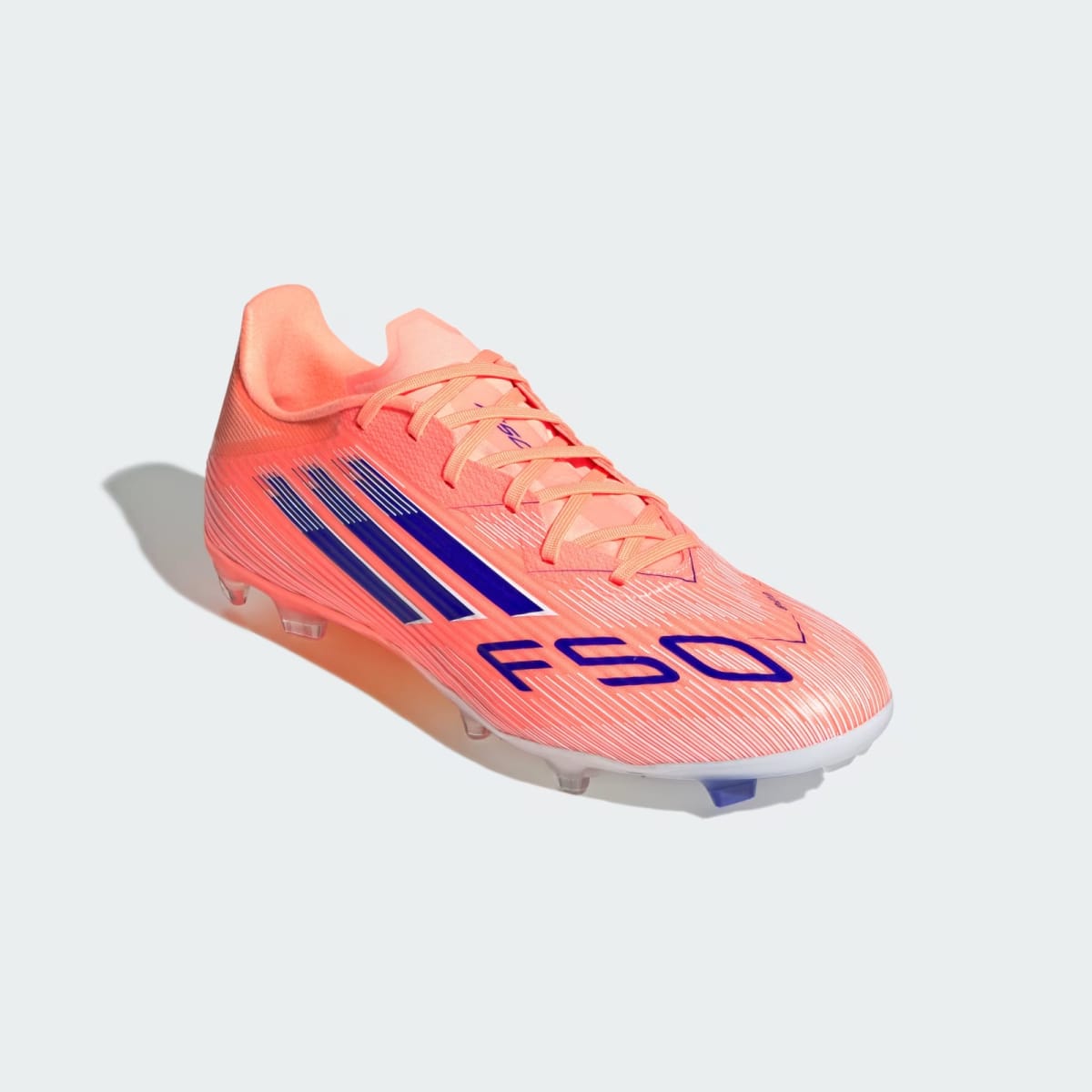 Zapato de Fútbol Adidas F50 League Multiterreno Beam Orange / Lucid Blue / Cloud White5