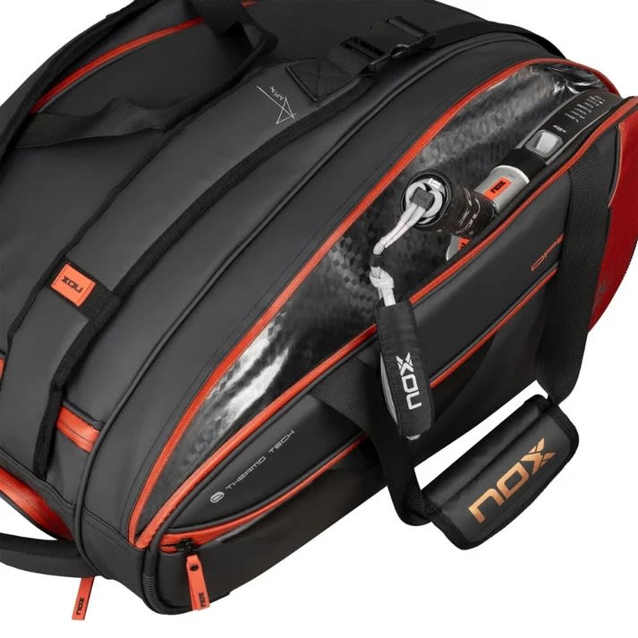 Bolso Paletero Nox Open Series Black/Red 2024/202510