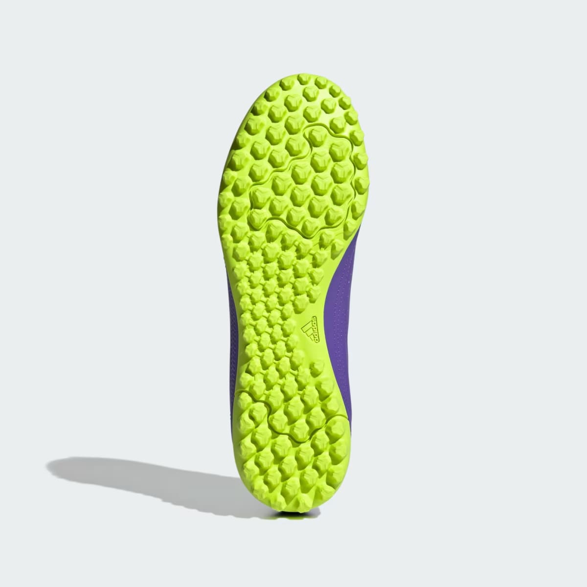 Zapato de Fútbol Adidas Deportivo lll Purple Rush / Cloud White / Lucid Lemon4