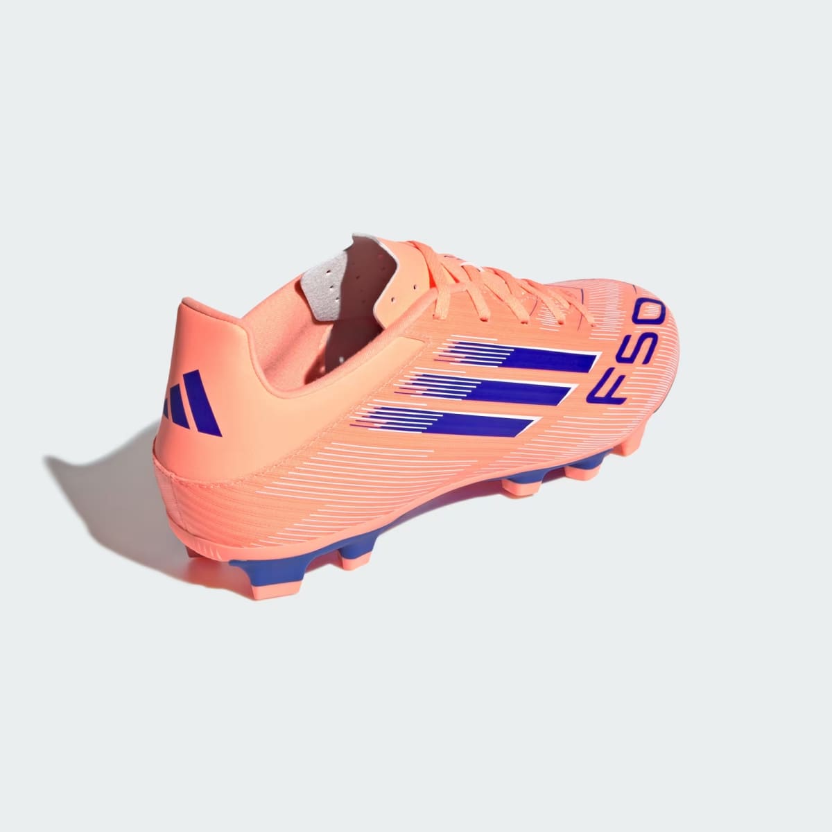 Zapato de Futbol Adidas F50 Club Firme/Multiterreno Beam Orange / Lucid Blue / Cloud White6