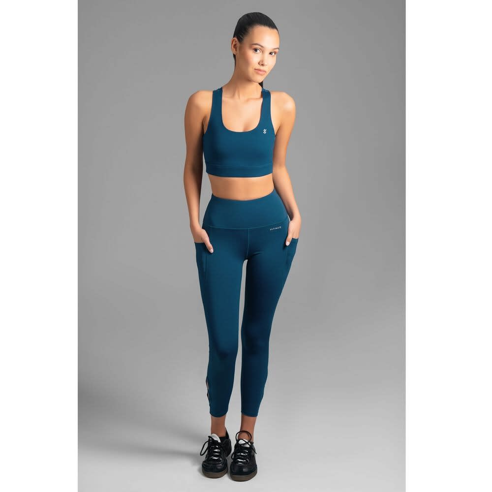 Ultimate Legging 7/8 Mujer Blue Opal1