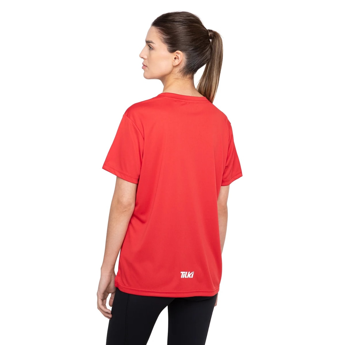 Polera Khombi Mujer Tilki Temel Red/White W26S7