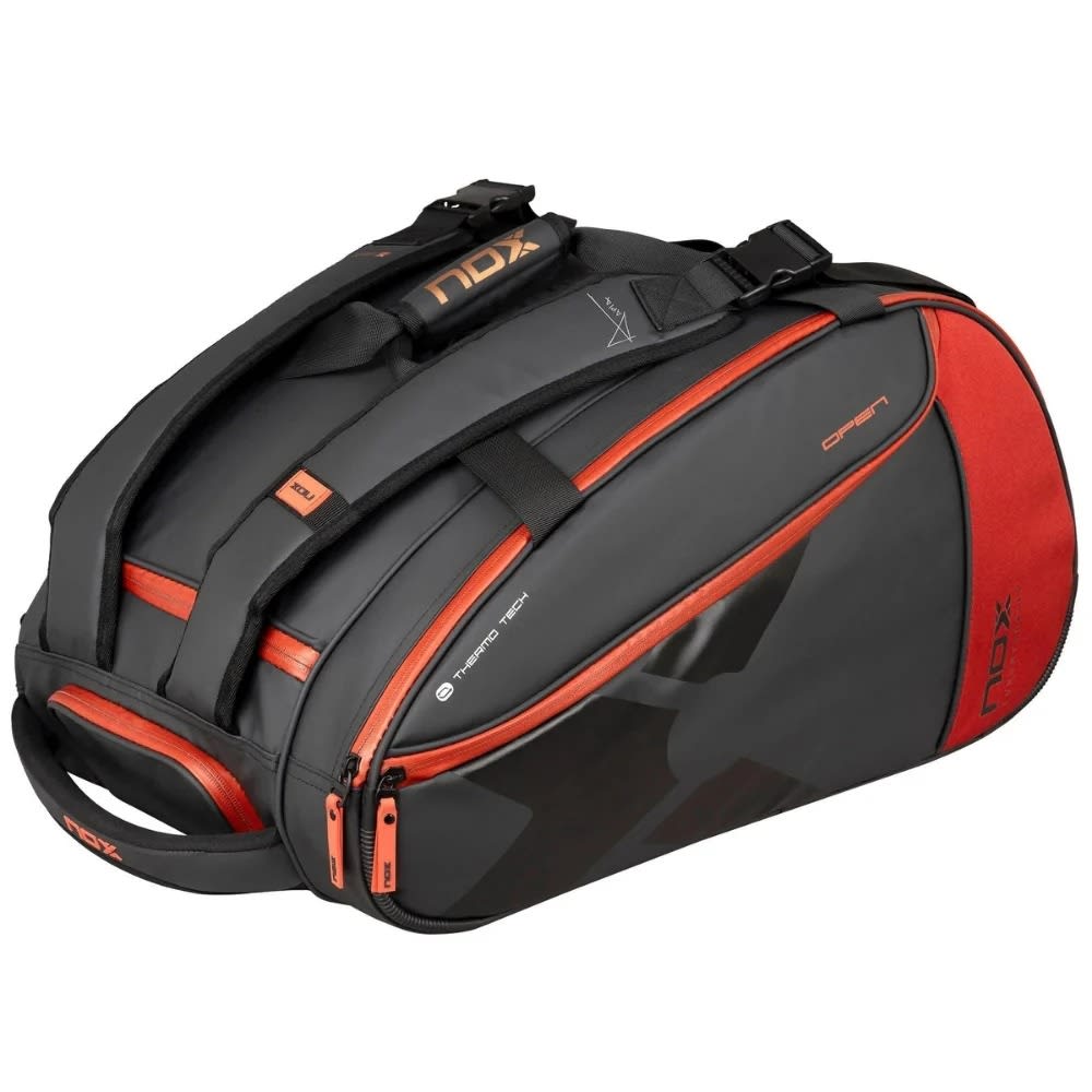 Bolso Paletero Nox Open Series Black/Red 2024/20252
