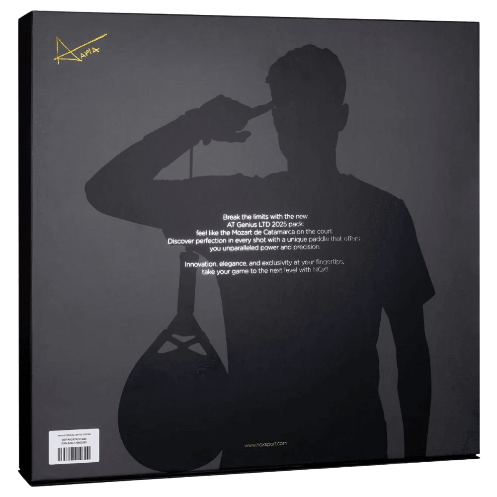 Pack Pala Padel Nox AT10 Genius Limited Edition (360-375gr) 20252