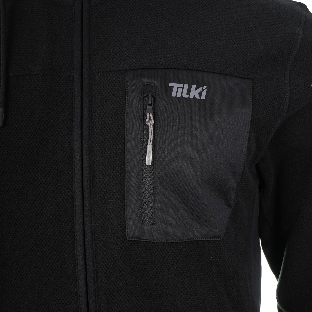 Polar Full Zip Hood Pro Tilki Black/Black3