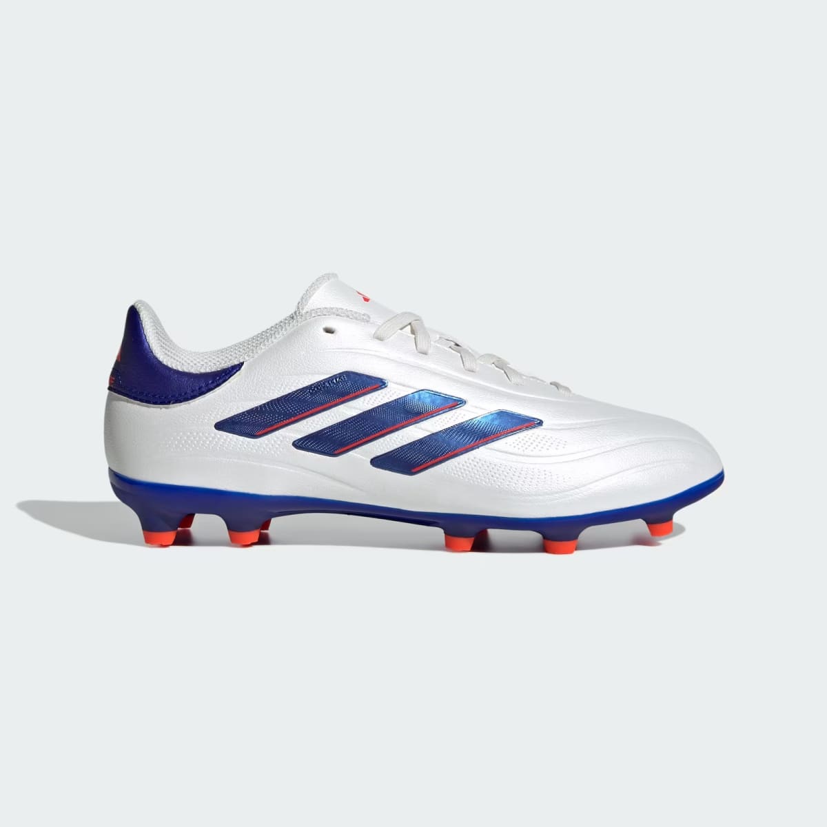 Zapato de Fútbol Adidas Copa Pure 2 League césped natural seco Cloud White / Lucid Blue / Solar Red2