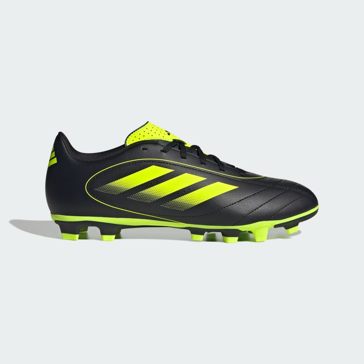 Zapato de Fútbol Adidas Goletto IX Terreno Firme/Multiterreno Core Black / Lucid Lemon / Core Black2