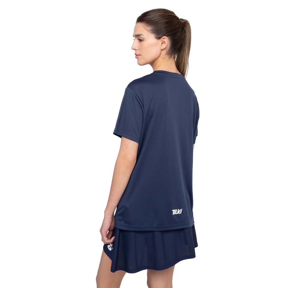 Polera Khombi Mujer Tilki Temel Navy/White W26S6