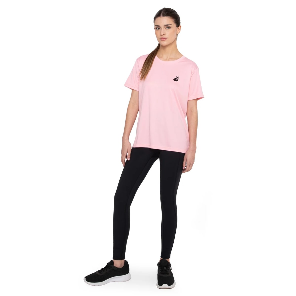 Polera Khombi Mujer Tilki Temel Pink/Black W26S1