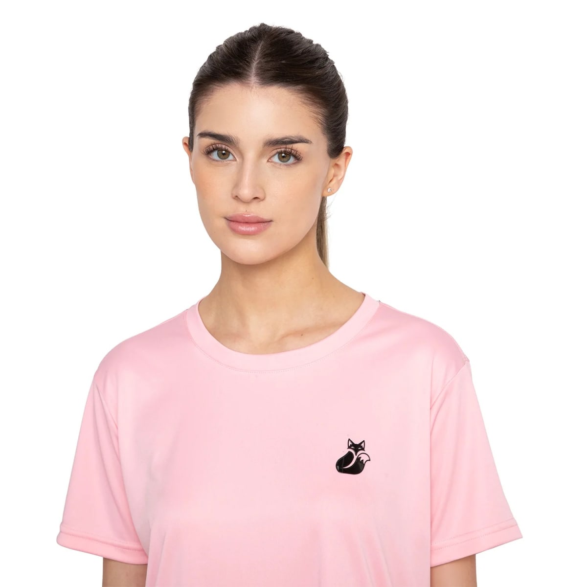 Polera Khombi Mujer Tilki Temel Pink/Black W26S3