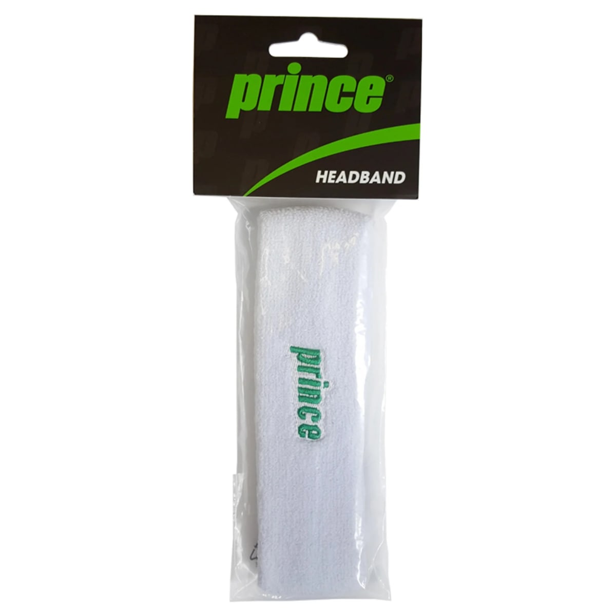 Cintillo Prince Blanco Logo Verde1