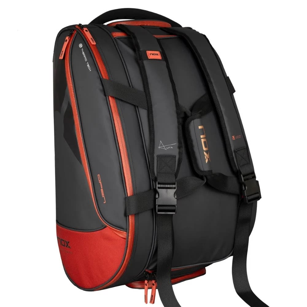 Bolso Paletero Nox Open Series Black/Red 2024/20254