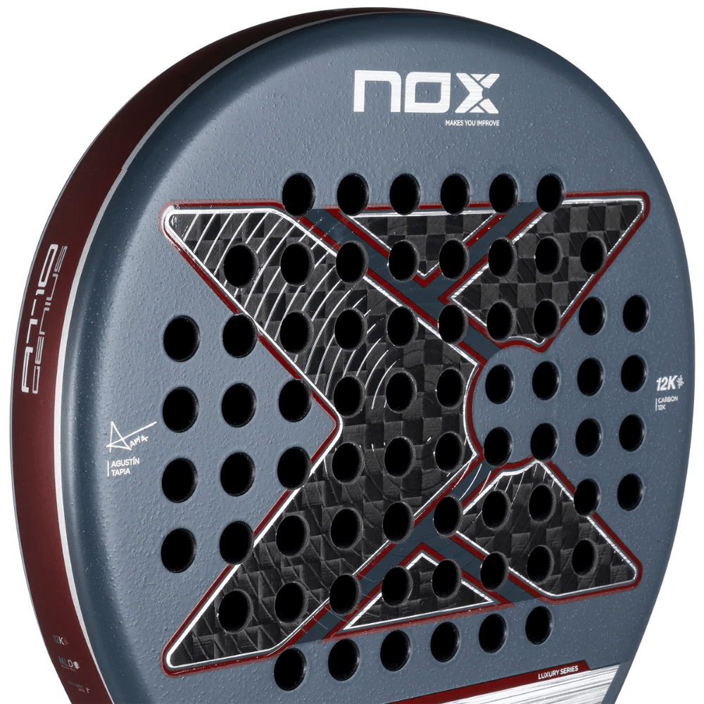 Pala Padel Nox AT10 Genius 12K By Agustin Tapia 20254