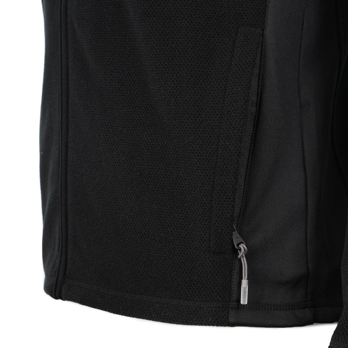 Polar Full Zip Hood Pro Tilki Black/Black4