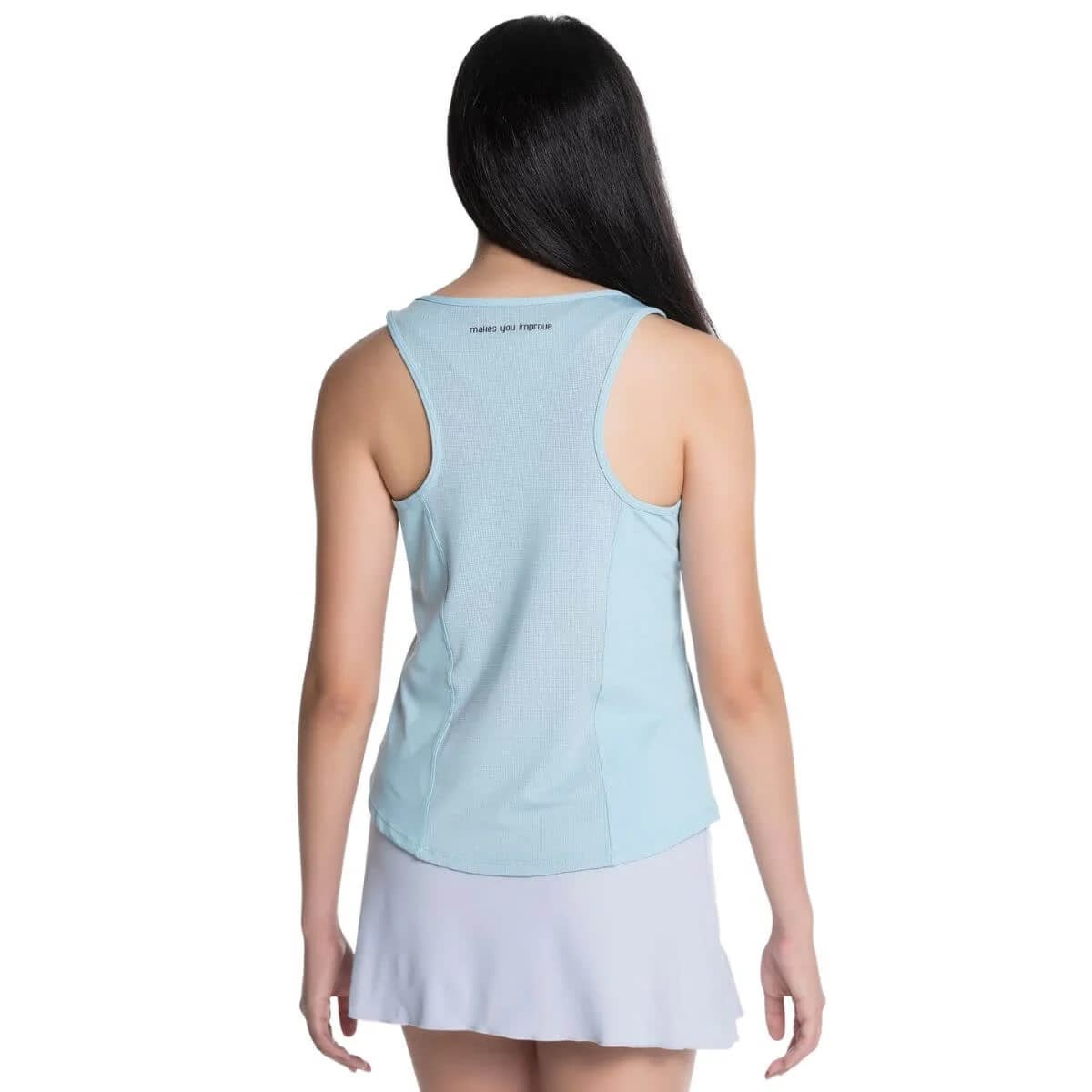 Polera Nox Mujer Tirantes Pro Fit Sky Blue4