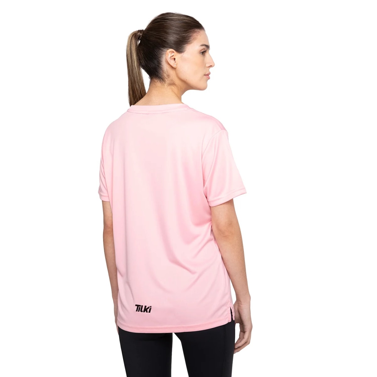 Polera Khombi Mujer Tilki Temel Pink/Black W26S4