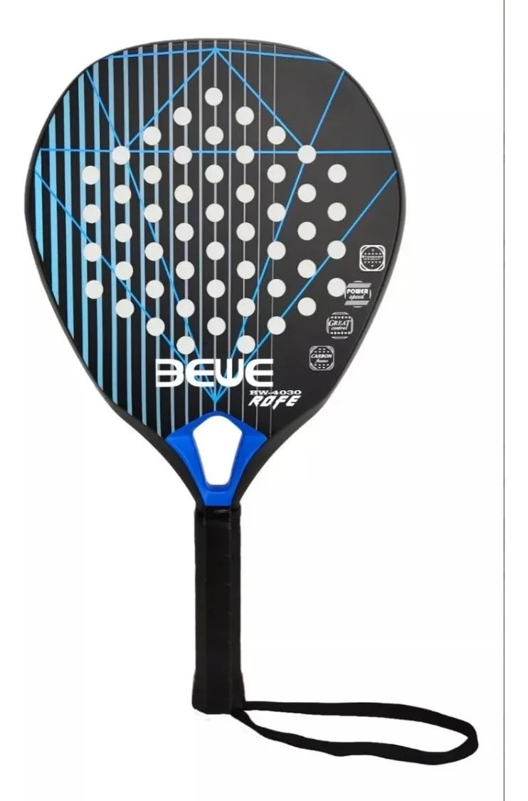 Pala de Padel BTR-4030 Bewe Rofe Carbono Polivalente Intermedio1