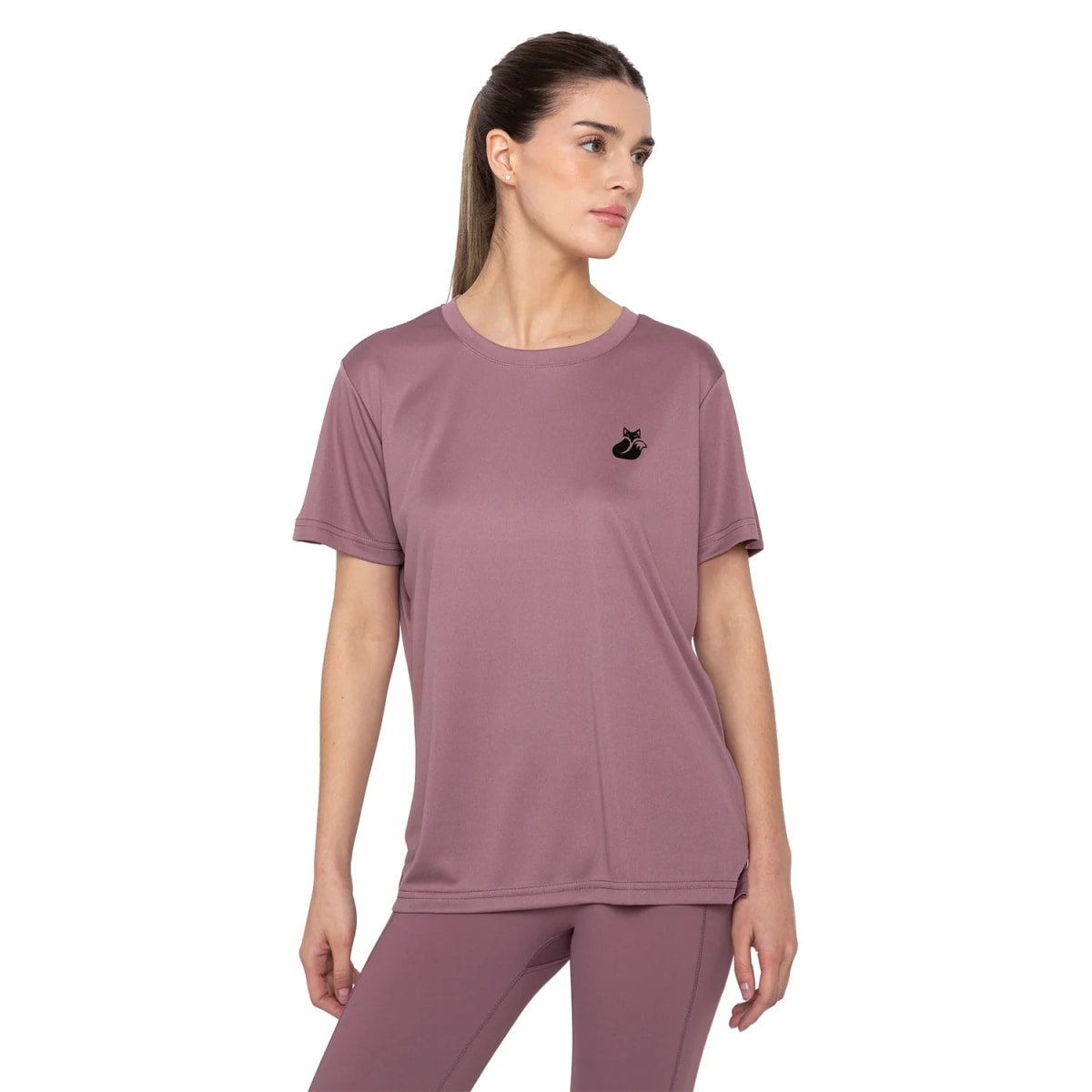 Polera Khombi Mujer Tilki Temel Malva W26S4