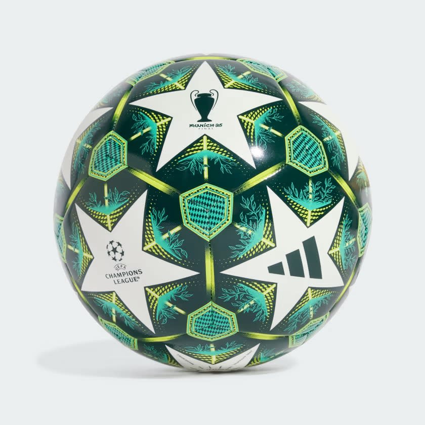 Pelota entrenamiento UCL White / Shadow Green / Hi-Res Green / Solar Slime1