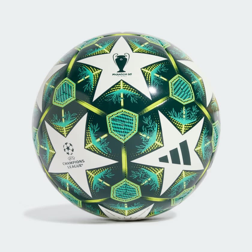 Pelota entrenamiento UCL White / Shadow Green / Hi-Res Green / Solar Slime2