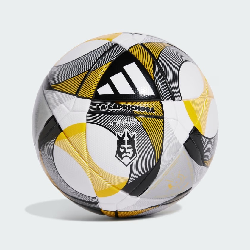 Pelota Kings League La Caprichosa League White / Black / Silver Metallic1