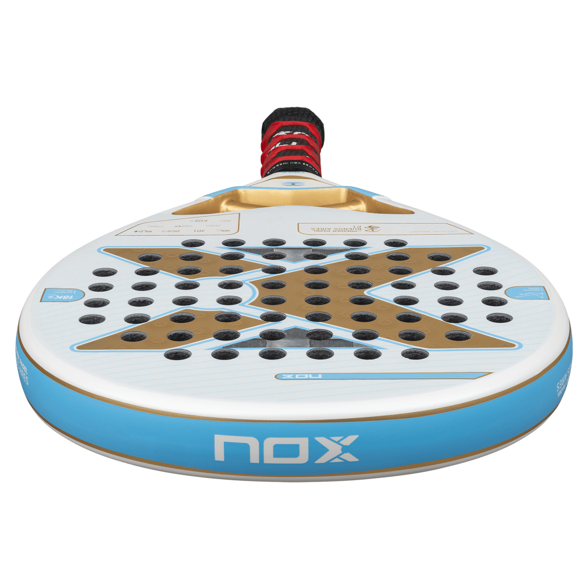 Pala Padel Nox AT10 Luxury Genius 18K Alum Buenos Aires Exclusive Edition 20263