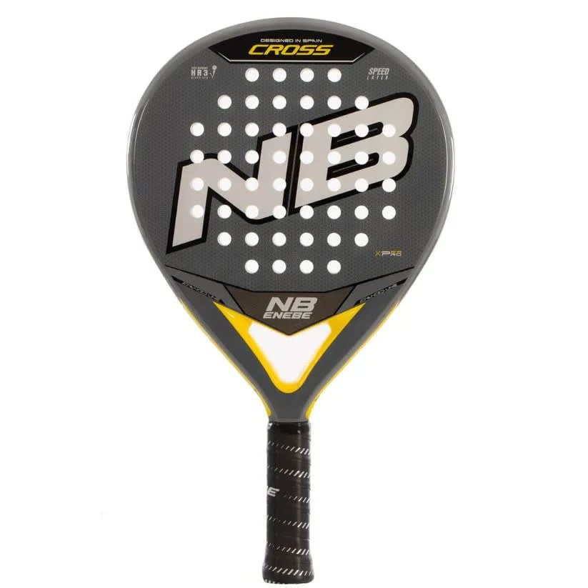 Pala Padel Enebe Cross Gris Amarillo1